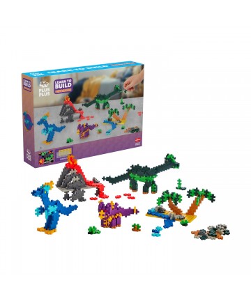 Giochi Preziosi Plus-Plus: Learn to Build - Dinosaurus (PLS3918)