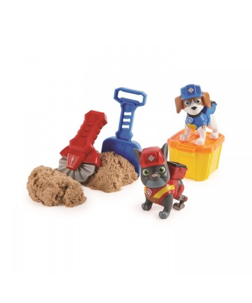 Spin Master Paw Patrol: Rubble  Crew - Charger  Wheeler Build-it Pack (20141514)