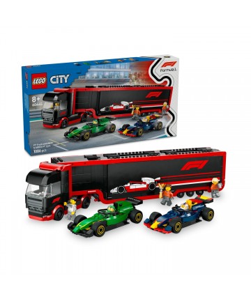 LEGO® City: F1® Truck with RB20 & AMR24 F1® Cars (60445)