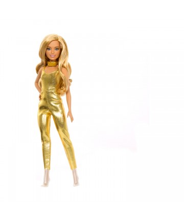 Mattel Barbie Fashionistas: Χρυσή Ολόσωμη Φόρμα (HRH19)