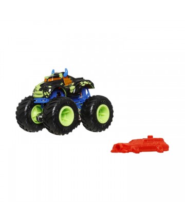 Mattel Hot Wheels: Monster Trucks Half Hazards - Steer Clear Die-Cast Vehicle (JCF11)