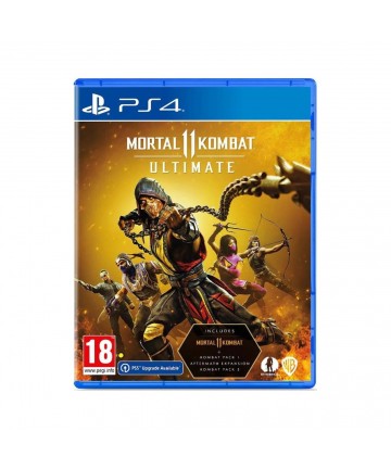 PS4 Mortal Kombat 11 - Ultimate Edition (Includes Kombat Pack 1  2 + Aftermath Expansion)