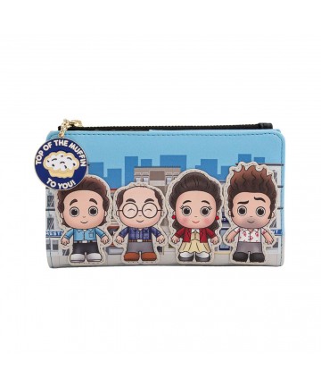 Loungefly: Seinfeld - Chibi City Flap Wallet (SNFWA0003)