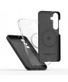 Tech-Protect Liquid Silicone MagSafe Case for Samsung Galaxy S25 - Black
