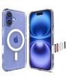 Spigen Ultra Hybrid "T" MagSafe iPhone 16 Case - White