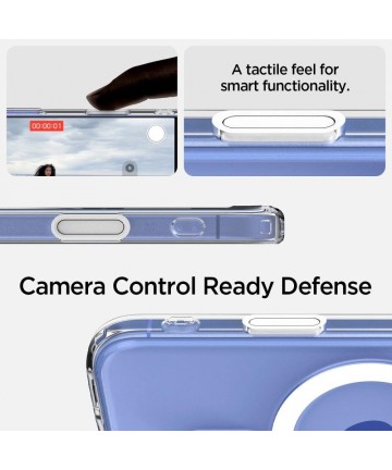 Spigen Ultra Hybrid "T" MagSafe iPhone 16 Case - White