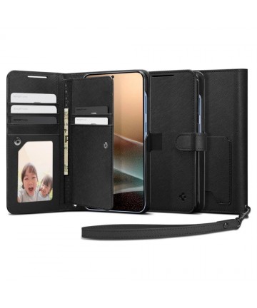 Spigen Wallet "S" Case for Samsung Galaxy S25+ - Black