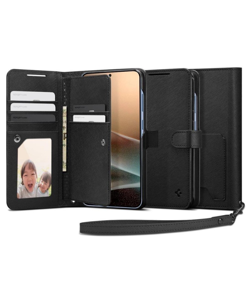 Spigen Wallet "S" Case for Samsung Galaxy S25+ - Black