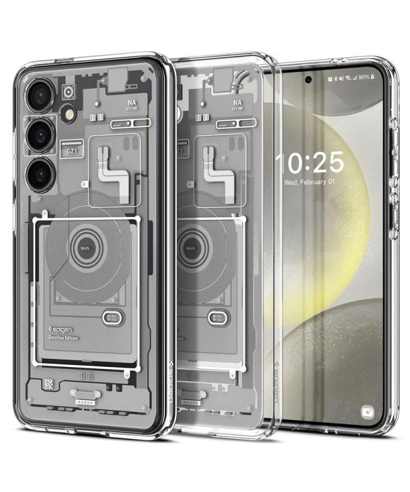 Spigen Ultra Hybrid Case for Samsung Galaxy S24 Zero One - White