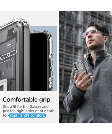 Spigen Ultra Hybrid Case for Samsung Galaxy S24 Zero One - White