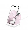 Tech-Protect QI15W-A43 3in1 MagSafe Inductive Charger - Pink