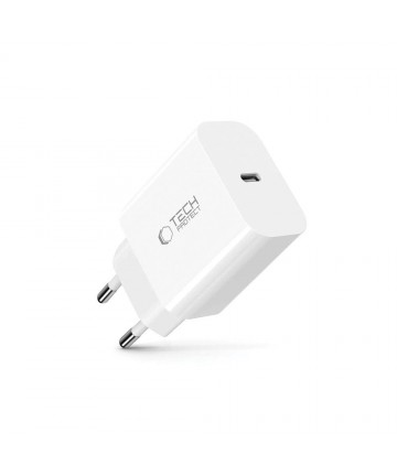 Tech-Protect NC20W wall charger USB-C port - white