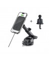Tech-Protect MM15W-V9 Car Holder with MagSafe for Dashboard and Air Vent 15W - Black