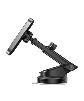 Tech-Protect MM15W-V9 Car Holder with MagSafe for Dashboard and Air Vent 15W - Black