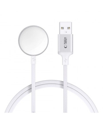 Tech-Protect UltraBoost USB-A Inductive Charger for Apple Watch 1m - White
