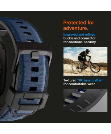 Spigen DuraPro Armor Strap for Apple Watch 44 / 45 / 46 / 49 mm - Navy Blue
