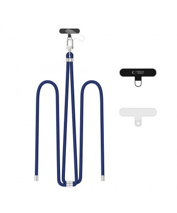 Tech-Protect C7S Rope Crossbody Leash - Navy Blue