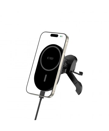 Tech-Protect MM15W-V6 Magnetic MagSafe Car Air Vent Holder - Black