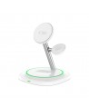 Tech-Protect QI15W-A46 3in1 Magnetic MagSafe Inductive Charger - White