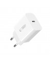 Tech-Protect NC20W PD20W USB-C wall charger with USB-C cable - white