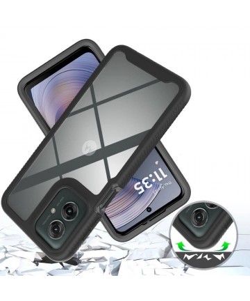 Tech-Protect Defense Case for Motorola Moto G15 / G15 Power / G05 / E15 - Black