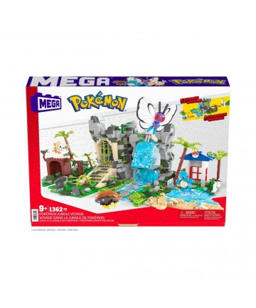 Mattel Mega Pokemon Adventure Builder: Pokemon Jungle Voyage (HHN61)