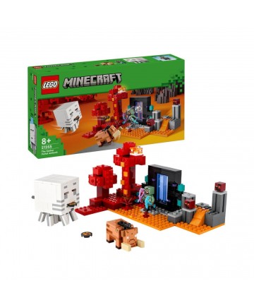 LEGO® Minecraft®: The Nether Portal Ambush (21255)