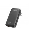 Dudao A65Q 65W GaN Travel Wall Charger USB-A / USB-C PD Ultra-Thin EU / US - Black