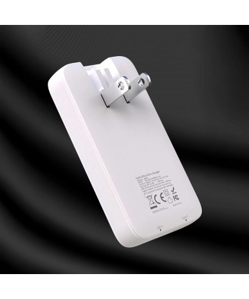 Dudao A65Q 65W GaN Travel Wall Charger USB-A / USB-C PD Ultra-Thin EU / US - White