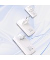 Dudao A65Q 65W GaN Travel Wall Charger USB-A / USB-C PD Ultra-Thin EU / US - White
