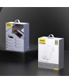 Dudao A65Q 65W GaN Travel Wall Charger USB-A / USB-C PD Ultra-Thin EU / US - White