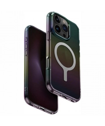 Uniq Iridescia Magclick Charging Case for iPhone 16 Pro - Black