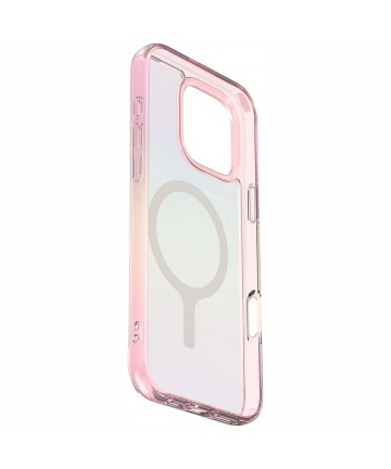 Uniq Iridescia Magclick Charging Case for iPhone 16 Pro - Pink
