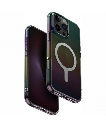 Uniq Iridescia Magclick Charging Case for iPhone 16 Pro Max - Black