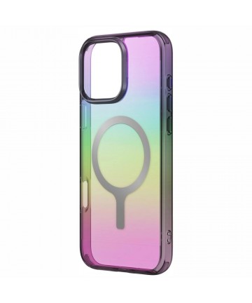 Uniq Iridescia Magclick Charging Case for iPhone 16 Pro Max - Black