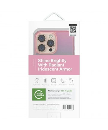 Uniq Iridescia Magclick Charging Case for iPhone 16 Pro Max - Pink