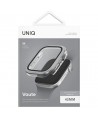 Uniq Voute Tempered Glass Case for Apple Watch 10 42 mm - Silver