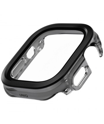Uniq Voute Tempered Glass Case for Apple Watch Ultra 49mm - Black