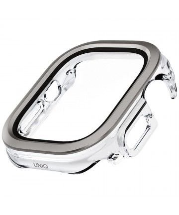 Uniq Voute case with tempered glass for Apple Watch Ultra 49 mm - silver