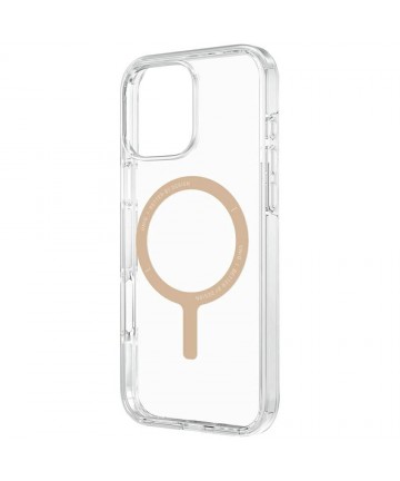 Uniq Clario Magclick Charging Case for iPhone 16 Pro - Transparent Gold