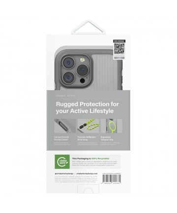 Uniq Combat Active Magclick Charging Case for iPhone 16 Pro Max - Gray