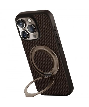 Uniq Keva Air Magclick Charging GripFit Case for iPhone 16 Pro - Brown