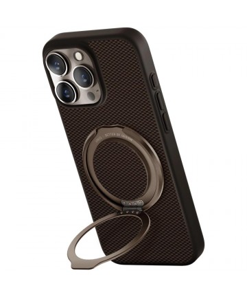 Uniq Keva Air Magclick Charging GripFit Case for iPhone 16 Pro Max - Brown