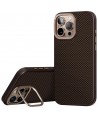 Uniq Keva Max Magclick Charging Camera Stand Case for iPhone 16 Pro - Brown