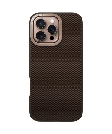 Uniq Keva Max Magclick Charging Camera Stand Case for iPhone 16 Pro - Brown