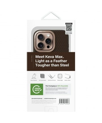 Uniq Keva Max Magclick Charging Camera Stand Case for iPhone 16 Pro - Brown