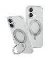 Uniq Swivix 360 Rotating Kickstand Case for iPhone 16 Plus - Transparent