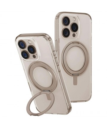 Uniq Swivix 360 Rotating Kickstand Case for iPhone 16 - Gold
