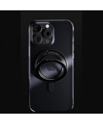 Uniq Swivix 360 Rotating Kickstand Case for iPhone 16 Pro Max - Black