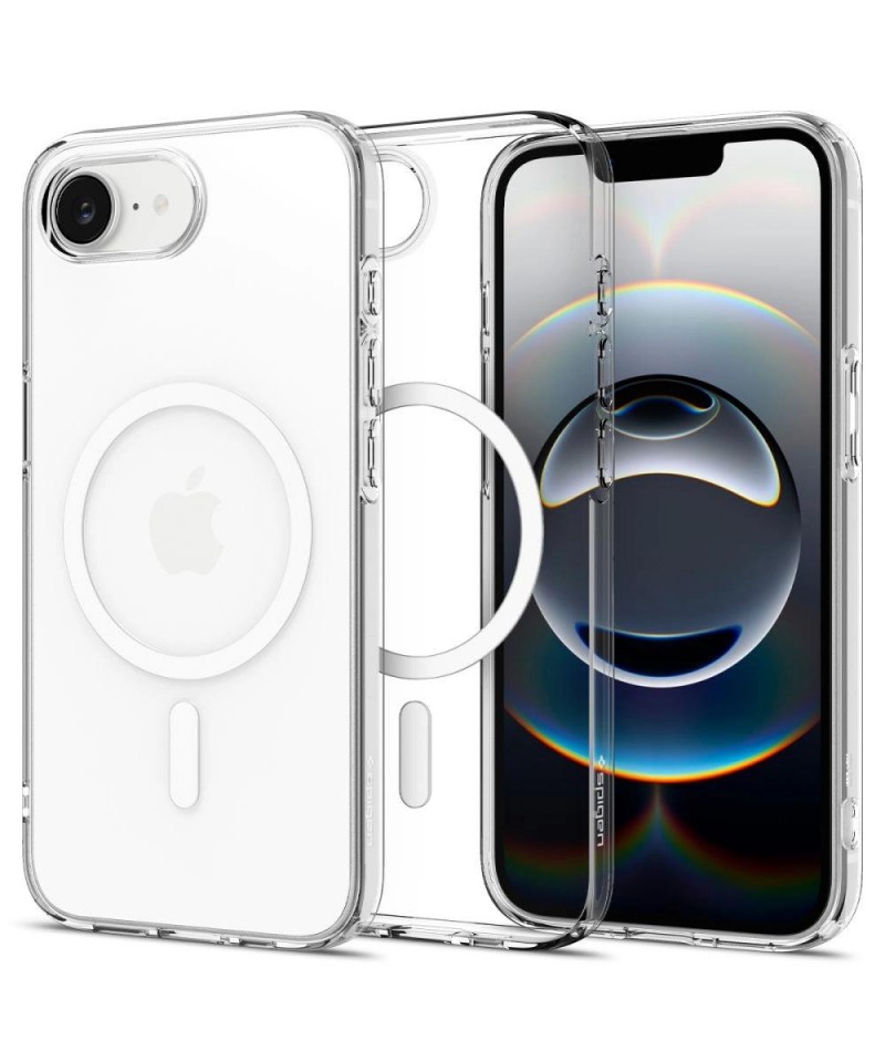 Spigen Liquid Crystal Mag MagSafe Case for iPhone 16e / 17e - Transparent